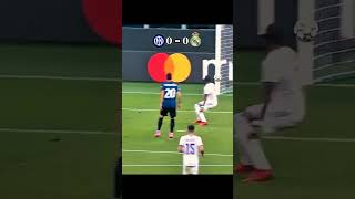 inter Milan vs Real Madrid real inter ucl football [upl. by Lemart]