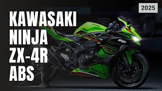 2025 New Motorcycle Kawasaki Ninja® ZX™4R ABS Review Models [upl. by Nuahsar466]