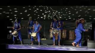 WAMALI PERCUSSIONS 4 des tambours et des hommes 2013 festival de Martigues [upl. by Nytsud526]