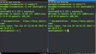 Basic tmux Tutorial Part 2  Shared Sessions [upl. by Leoy]