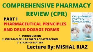 CPR Comprehensive Pharmacy Review  CHAPTER 2  PART 1 By MISHAL RIAZ [upl. by Fidellia709]