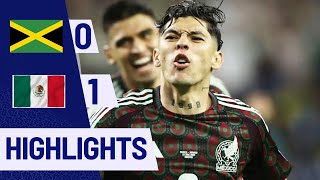 Mexico vs Jamaica 1  0 Full Highlights and Stunning Goals 2024 [upl. by Ahsietal]