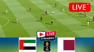 بث مباشر الإمارات ضد قطر  تصفيات آسيا لكأس العالم FIFA 2026  شاهد البث المباشر اليوم [upl. by Alasteir]