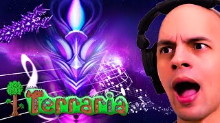 Composer REACTS 😱 TERRARIA Calamity Mod  Universal Collapse [upl. by Ahsiekan]