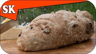 ROSEMARY AND VINE FRUIT BLOOMER  Baking Bread [upl. by Ennis]