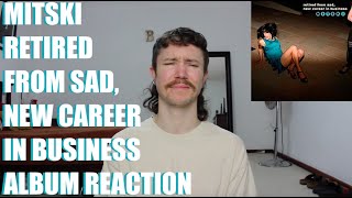 MITSKI  RETIRED FROM SAD NEW CAREER IN BUSINESS ALBUM REACTION [upl. by Draned324]