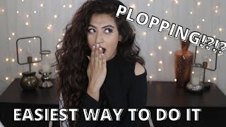 How to Plop Wavy  Curly Hair  Everything You Need To Know About Plopping Wavy Hair [upl. by Sidman938]