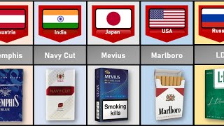 Cigarette From Different Countries [upl. by Olpe]