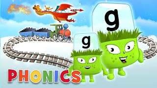 Phonics  Learn to Read  The Letter G  Journey Through the Alphabet  Alphablocks [upl. by Rehsu331]