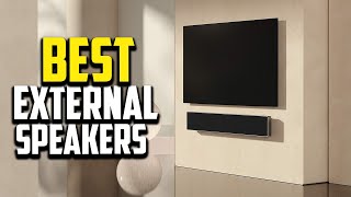 🔶Top 10 Best External Speakers For TV in 2023 [upl. by Lashonda199]