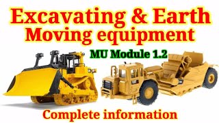 Excavation amp earthmoving equipment [upl. by Wilbert]