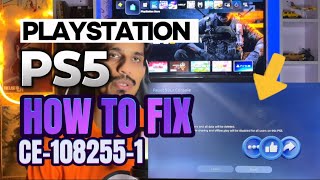 How To Fix PS5 Error CE1082551 System Reset PlayStation 5 [upl. by Inotna]