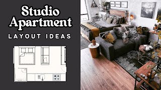 Studio Apartment Layout Ideas That Will Make Your Studio Flow Beautifully [upl. by Herbie]