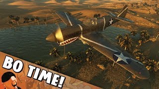 War Thunder  P40F10 Warhawk quotI Burnt The Toastquot [upl. by Teplitz]