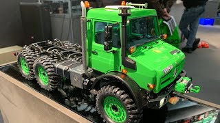 Scaleart Unimog Neuheit Intermodellbau Offroad Green Monster [upl. by Yddur]