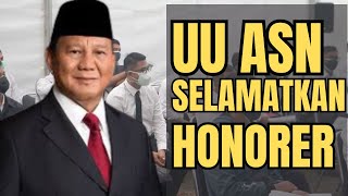 Revisi UU ASN Selamatkan Honorer TMS PPPK 2024 Ada Peluang [upl. by Ami]