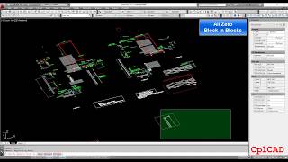 AutoCAD Object Elevation to Zero [upl. by Arodnap]