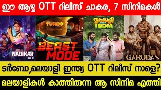 New Malayalam Movie Malayalee IndiaTurbo OTT Release Tommorrow  This Week OTT Releases Agent OTT [upl. by Irec437]