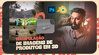 SpeedArt  Criando Packshots Profissionais utilizando Blender 3D e Photoshop [upl. by Shelli]