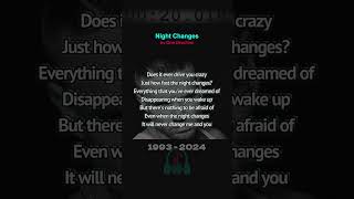 Night Changes by One Direction liampayne remember onedirection lyrics musiclyrics [upl. by Htepsle431]