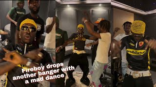 Fireboy leaks new banger hit song with new dance [upl. by Mitchael126]