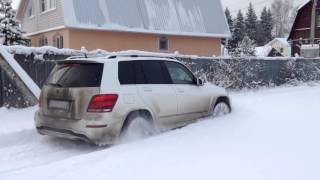 GLK snow off road [upl. by Hait]