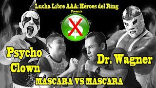 Video no monetizado ☹ quotMascara VS Mascara Psycho Clown VS Dr Wagnerquot ☹ [upl. by Chauncey]