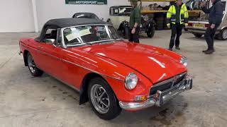 1973 MG B  MATHEWSONS CLASSIC CARS  AUCTION 16 17 amp 18 OCTOBER 2024 [upl. by Anerda781]