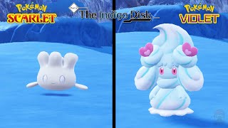 How to Evolve Milcery into Alcremie in Pokemon Scarlet and Violet Indigo Disk DLC [upl. by Gurevich504]