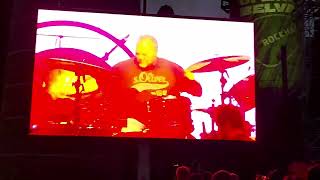 TheKillersMusic  For reasons unknown with Fan Peter on the drums Belval Open Air 100722 [upl. by Craggy]