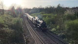 44871 at South Wigston 6424 [upl. by Janiuszck696]