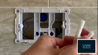 How To Install UVO Flush Plate Installation Video [upl. by Doone]