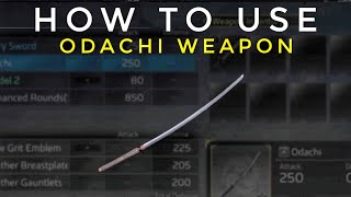 Like a Dragon  Ishin  How to Use Odachi Weapon [upl. by Rebel67]