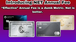 Net Annual Fee  The RIGHT way to think about Annual Fees [upl. by Riedel]