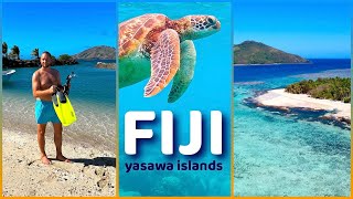 FIJI YASAWA ISLANDS This BIZARRE Pacific Water World is MOANA in Real Life [upl. by Woodall473]