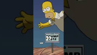 2024 The Year of Shocking Predictions from The Simpsons simpsons trump shorts [upl. by Ingeborg]