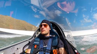 5 Crazy Flights in a Glider [upl. by Iorgos483]