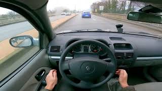 🔥 Renault Clio 2 II 15 dCi 65 2003 POV Driving HD 4K Diesel K9K Clio Debana رونو كليو [upl. by Tonkin682]