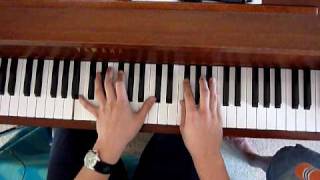 Jay Sean Down Candlelight Remix intro piano Tutorial [upl. by Lars]