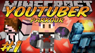 My Room  Minecraft Youtubers Parkour Map Part 1 w Deadlox amp Minecraft Universe [upl. by Heyman]