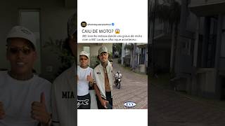 Mc Livinho estava dando ums graus de moto com MC Luuky e caiu 😅🤣🤣 [upl. by Bedwell]