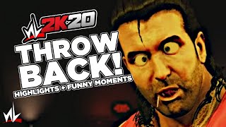 nL Highlights  2K20 THROWBACK WWE 2K20 PC  Glitches [upl. by Artemas]