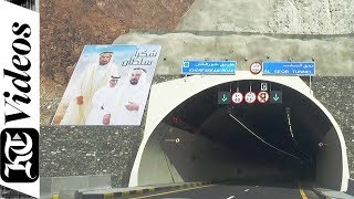 Exploring the new Sharjah  Khor Fakkan Road [upl. by Assilev]