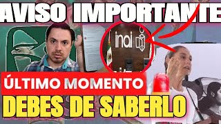 PENSION IMSS ¡ULTIMO PAGO DEL AÑO💥AVISO IMPORTANTE‼ PENSIONADOS Y JUBILADOS DESAPARECE INAI [upl. by Ancell]