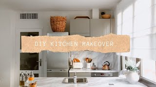 KITCHEN MAKEOVER  JE RÉNOVE MA CUISINE DE LOCATION  DIY amp ORGANISATION [upl. by Ieso]