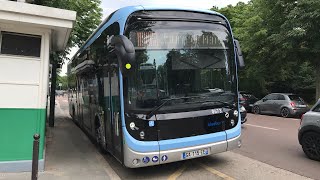 RATP  Ligne 86  Bolloré Bluebus 12 SE nº0673 [upl. by Eidnac]