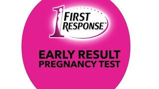 How to Take a Early Result Pregnancy Test  Early Result  First Response [upl. by Sension]