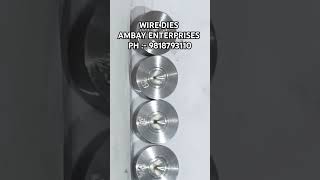 wire die for thin copper wire AMBAY ENTERPRISES Delhi India [upl. by Gnuj]