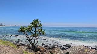 Wonderful Australia Burleigh beach Gold Coast Queensland [upl. by Adirem183]