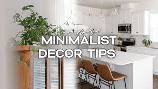 13 COZY MINIMALIST HOME DECOR TIPS 🕯  How To Make Your Home Cozy But Not Cluttered [upl. by Anowahs]